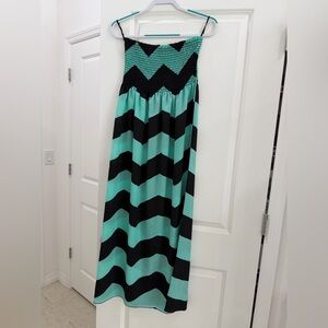 Strapless Beach Maxi Dress